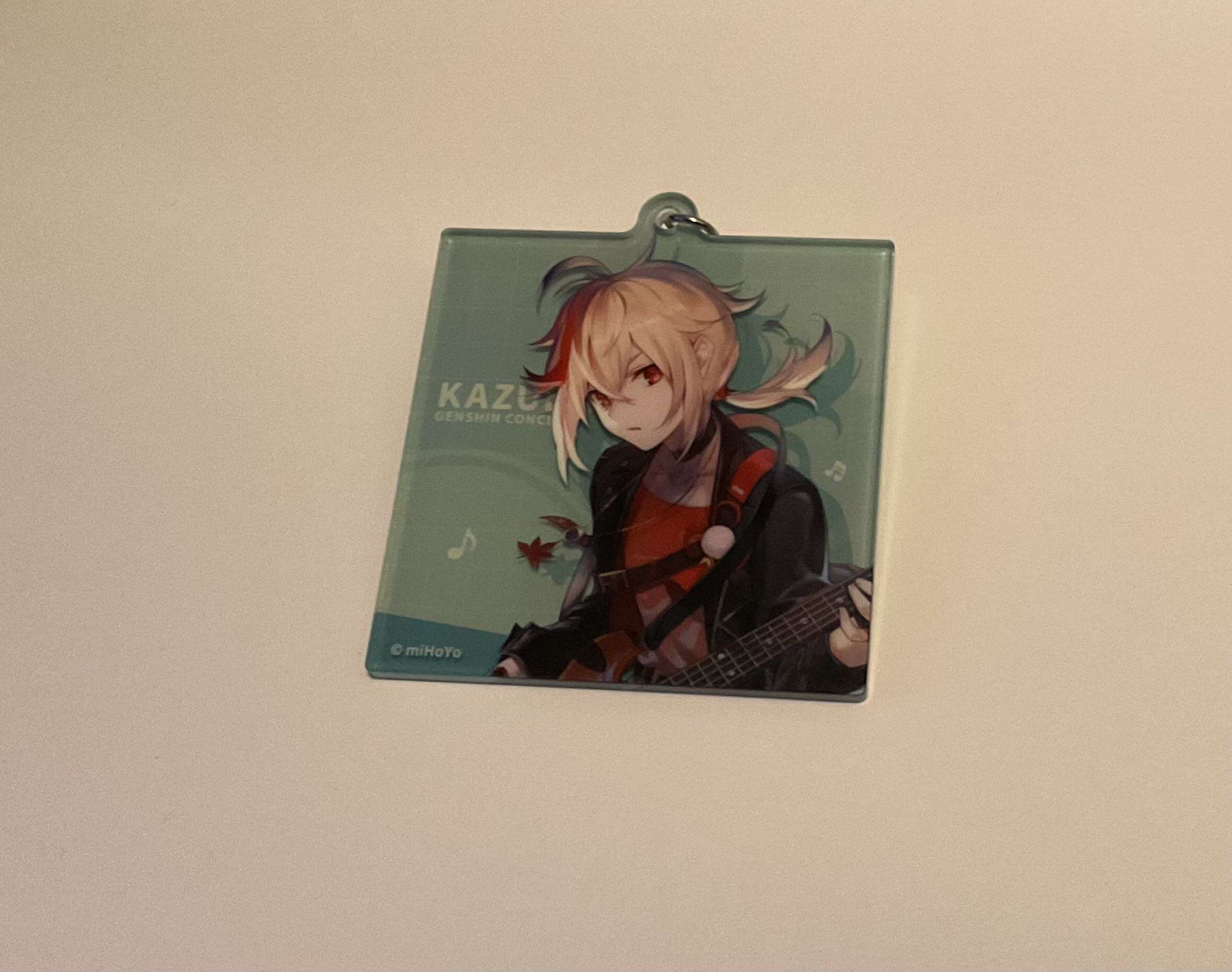 Another of my favorite characters from Genshin Impact, this one is a keychain that I got as a part of a music festival celebration.