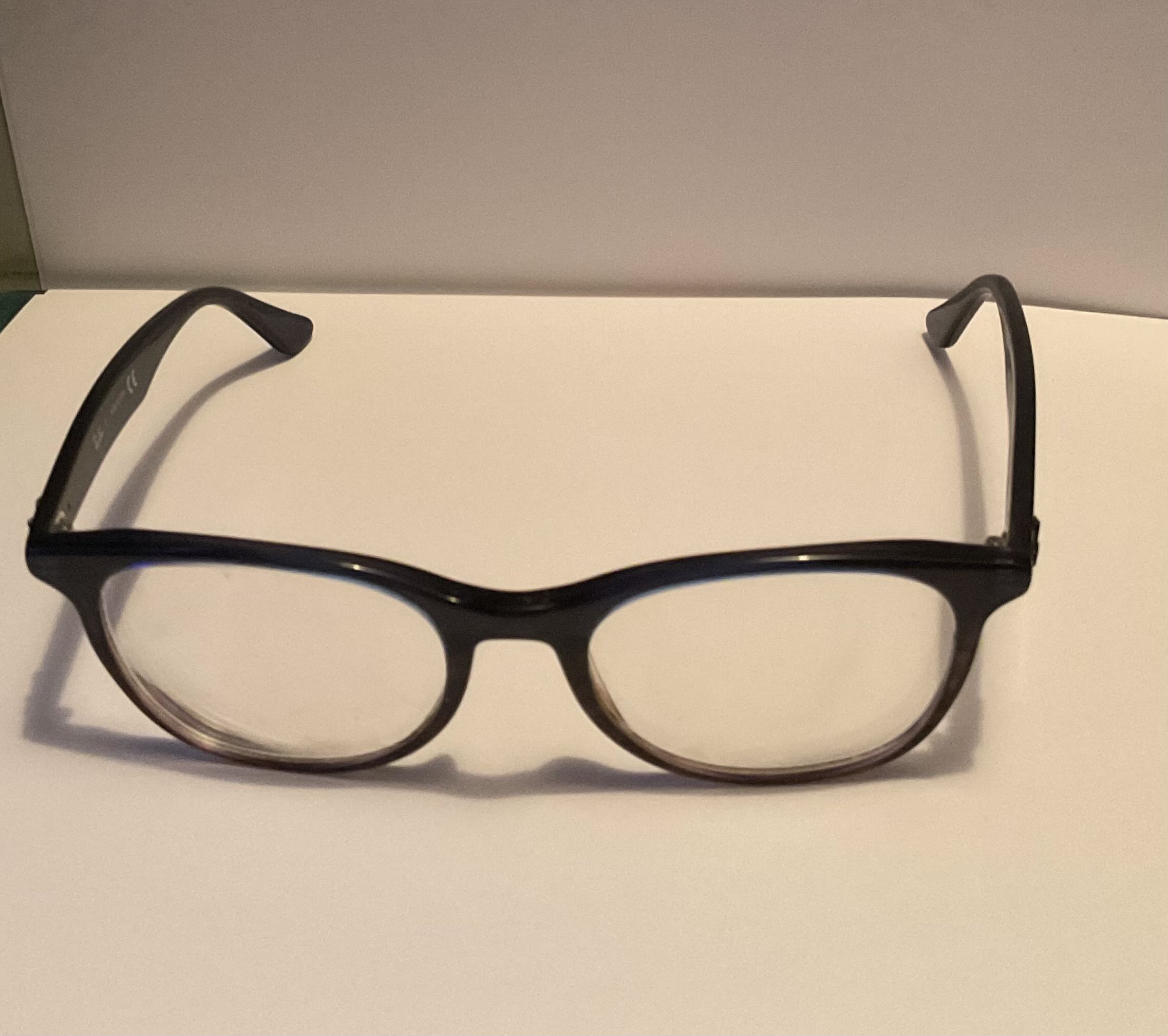 Front facing reading glasses.
