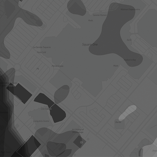 I set the map to grayscale to better see the different layers and noticed they were broken up into different opacities.