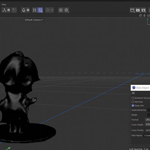 When trying to bake the textures, the model went black when I tried to export it as an obj file. I wasnt able to fix the issue so I exported it as a gltf file.